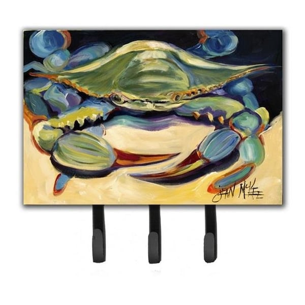 Carolines Treasures Carolines Treasures JMK1093TH68 Blue Crab Leash & Key Holder JMK1093TH68 - main